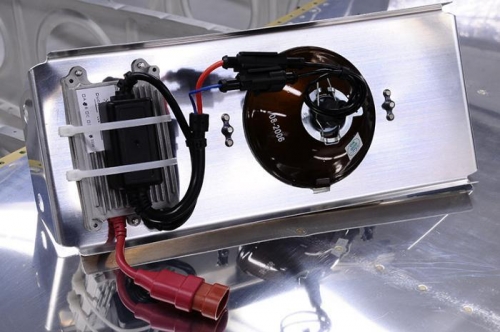 Landing Light Mount Completed - Back