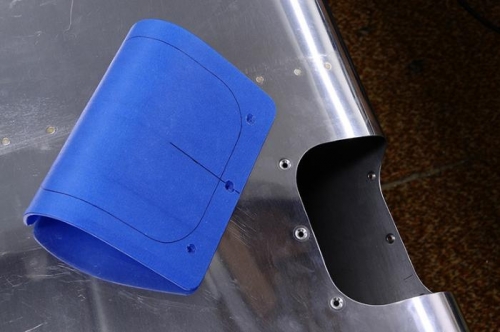 Plexiglass Holes Dimpled (Metal) & Countersunk (Plexi)