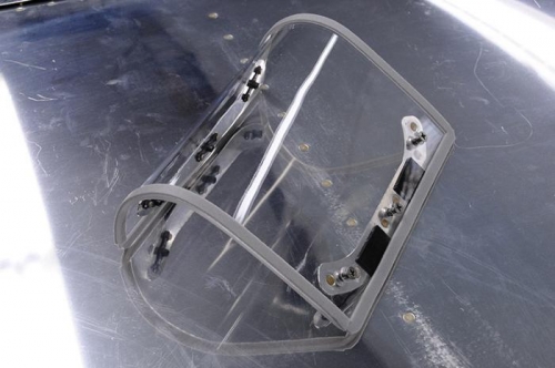 Plexiglass Lens Ready For Final Assembly