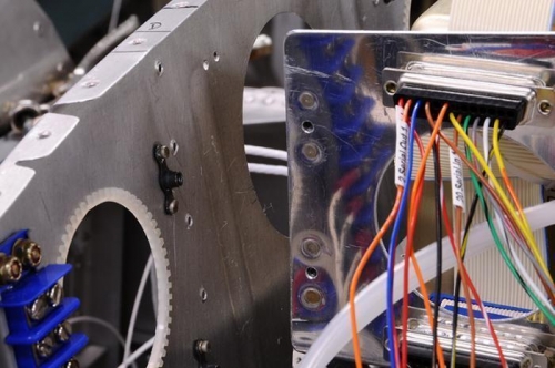 Left Hand Side Platenuts and Bracket Attachment Points