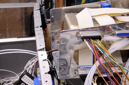 Left Hand Side Platenuts and Bracket Attachment Points