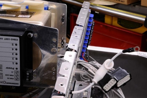 Right Hand Side Platenuts and Bracket Attachment Points