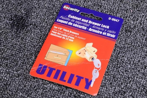 Security Cabint Lock # U-9947 From Home Depot