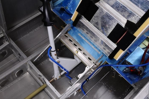 Rear View - Full Left Stick