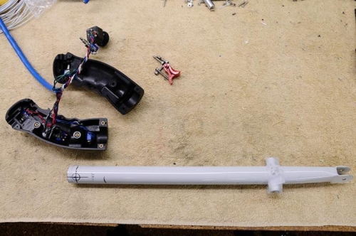 Top Of Stick Marked With Holes At Correct Twist Angle