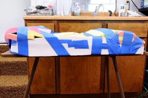 Front Back Rest - Side View