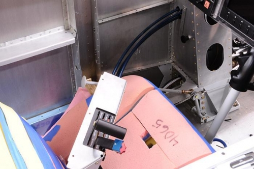 Front Quad - Cables Forward Into Bulkhead