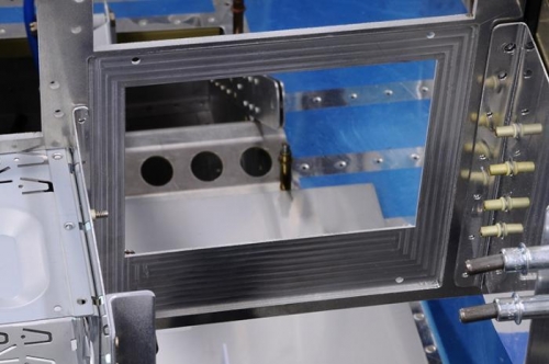 Machined Boss On Rear Of Panel To Flushmount VP-200 DU