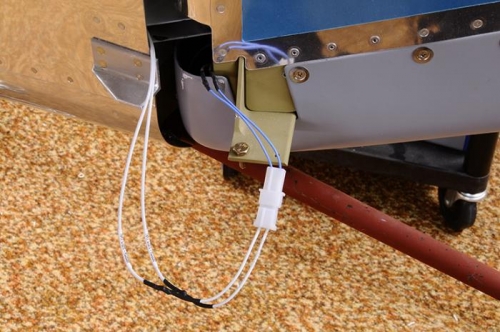 White Position Light Wires