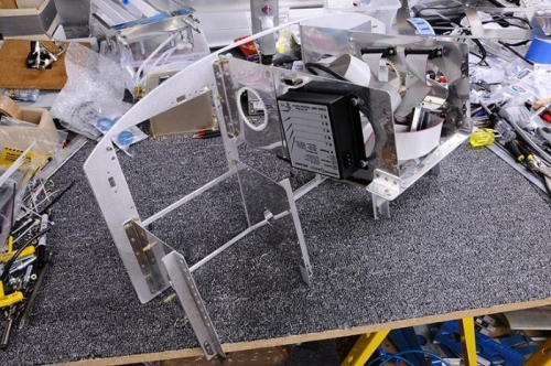 Instrument Panel Brackets Riveted On