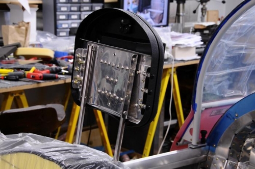 Mounted On Front Seat - Front View