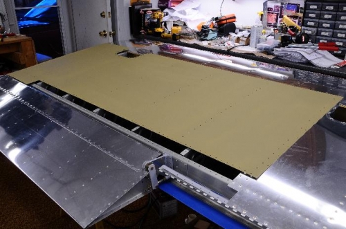 Right Bottom Wing Skin Primed