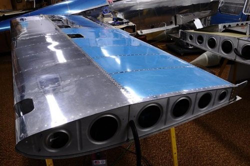 Right Wing - Riveting Complete