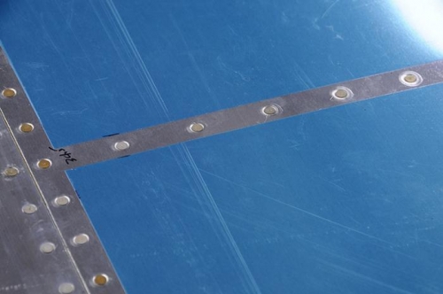 Right Wing - Riveting Close Up