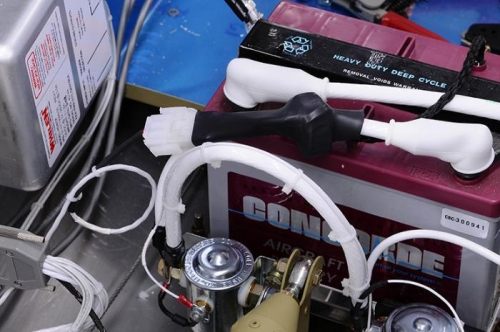 Current Sensor Covered With Heat Shrink