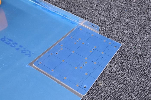 Skin Stiffener Riveted On