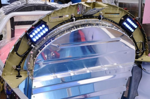 LED Arrays Turned On