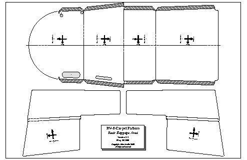 Full Scale Rear Baggage Area Pattern