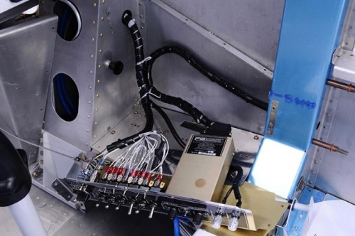 Right Hand Console Wiring Complete