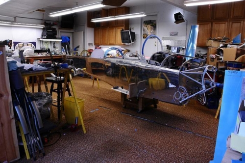 Fuselage Ready For Gear Mounting