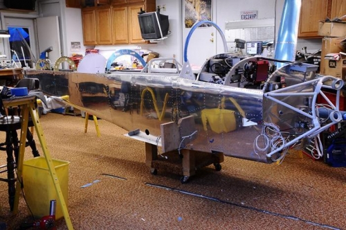 Fuselage Ready For Gear Mounting