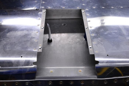 Landing Gear Mount Before Drilling