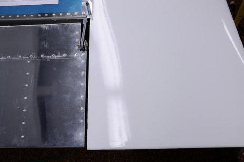 Aileron Gap Good, But Tip Is Too Long At Trailing Edge