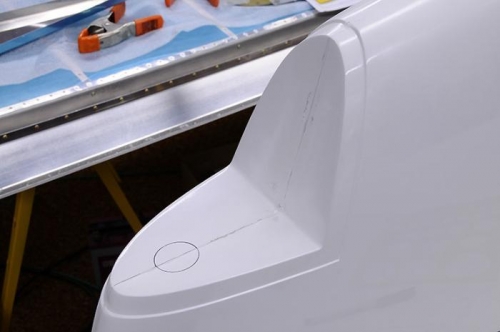 Strobe/Position Light Hole Marked