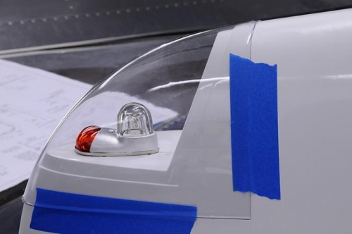 First Trial Fit Of Lens - WAY TOO BIG