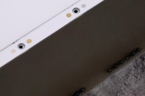 Mounting Holes With Platenuts Added - Closeup