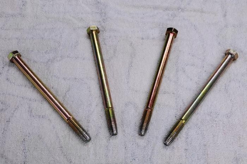 Hardware Store Bolts With Threads Taperted