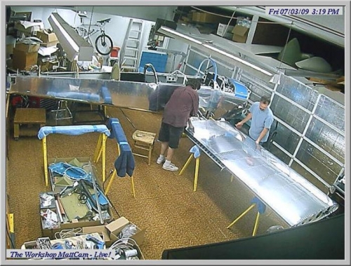 Right Wing - Initial Fitting