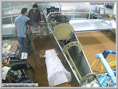 Left Wing - Half Way In...