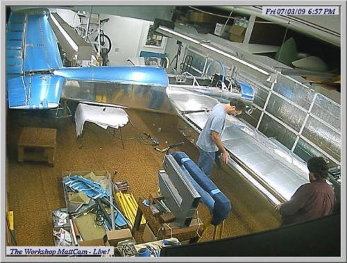 Right Aileron Going On...