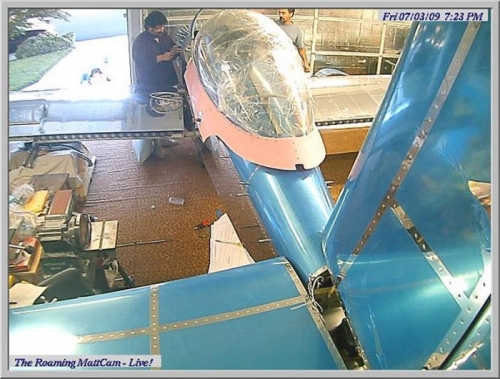 Clecoing On The Front Skin