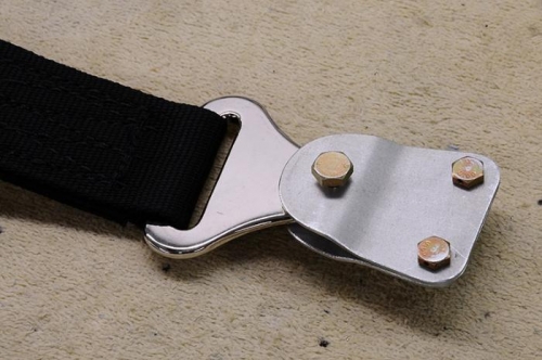 Pilot Crotch Strap Mount - Cut Down 1