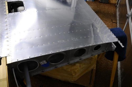 Left Wing Lower Fairing Platenuts - Great Job Craig!