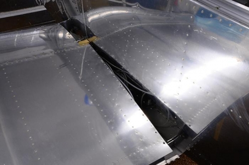 Right Wing Ready For Fairing Installation