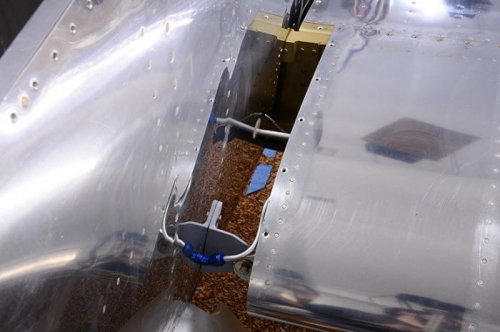 Left Wing Ready For Fairing Installation - Note Fuel Lines