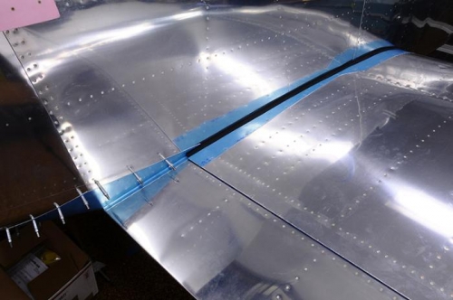 Right Wing Fairings Installed