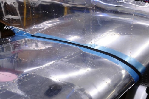 Right Wing Fairings Installed