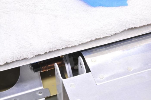 Right Aileron Control Stop - Perfect Alignment