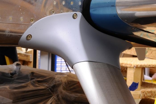 Left Upper Gear Fairing - Installation Complete