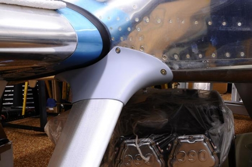 Right Upper Gear Fairing - Installation Complete