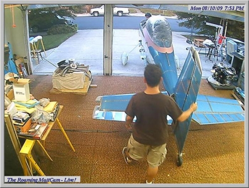 Removing The Wings & Rearranging The Shop