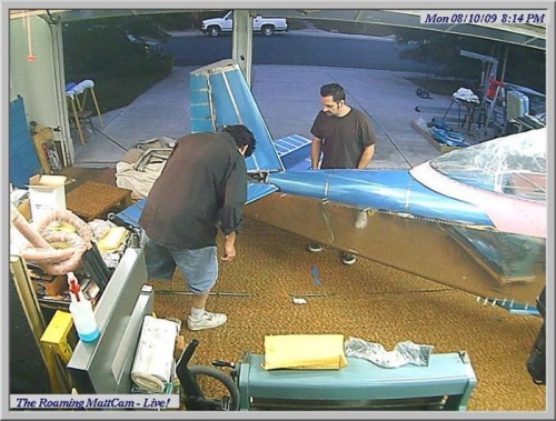 Removing The Wings & Rearranging The Shop