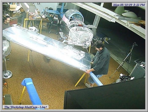 Removing The Wings & Rearranging The Shop