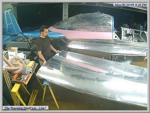 Removing The Wings & Rearranging The Shop