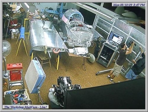 Removing The Wings & Rearranging The Shop