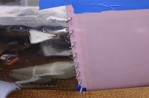 Lower Cowling Drilled To Hinge